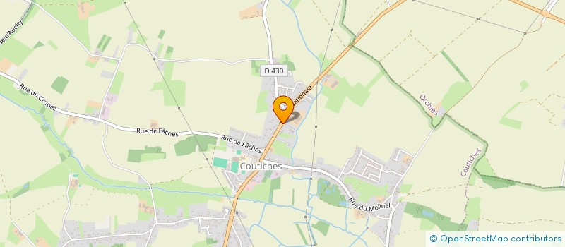 localisation de l'entreprise CHTI RAID  COUTICHES