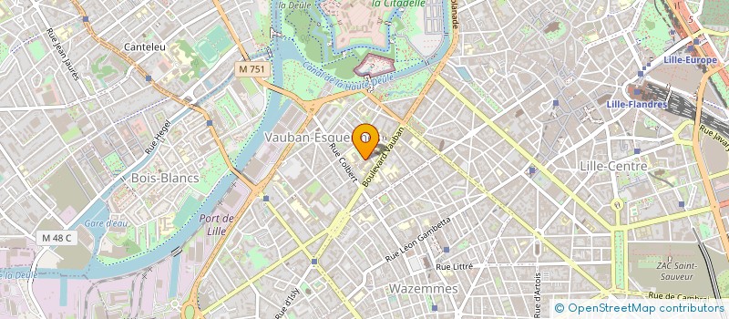 localisation de l'entreprise CHTI TELEMATIQUE à LILLE