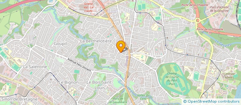 localisation de l'entreprise CHTIS DU VEYMONT à ORVAULT