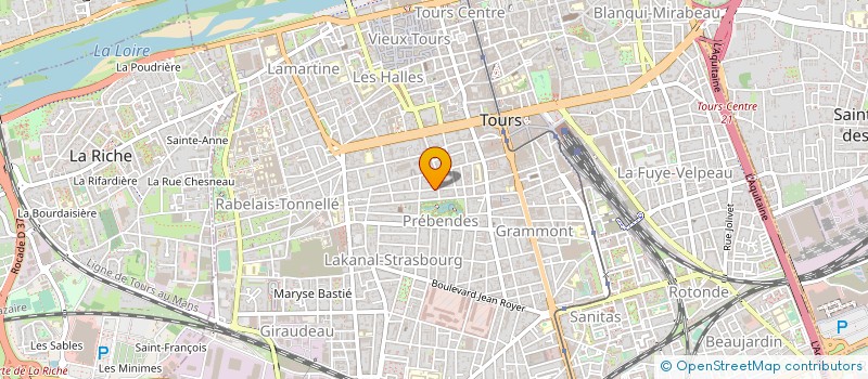 localisation de l'entreprise CHUANG HONG  TOURS