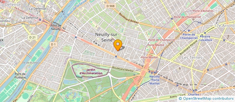 localisation de l'entreprise CHUCALESQUE à NEUILLY-SUR-SEINE