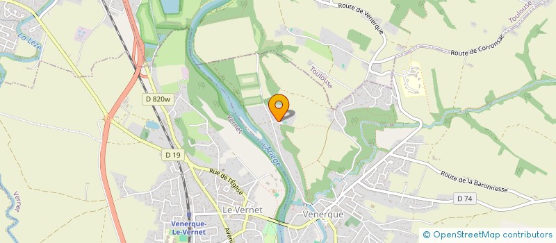 localisation de l'entreprise CHUCHELLAS à VENERQUE