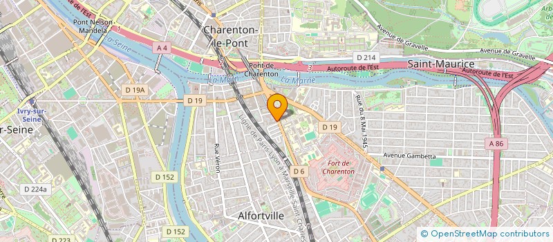 localisation de l'entreprise CHUCK PRODUCTION  MAISONS-ALFORT