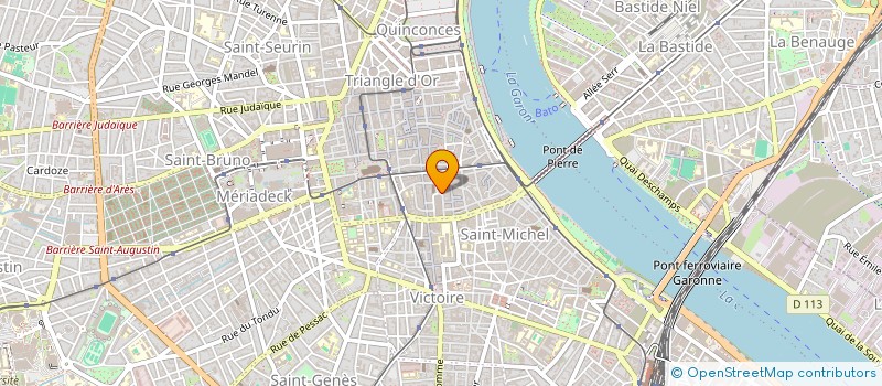 localisation de l'entreprise CHUDZIAK STEPHANE  BORDEAUX