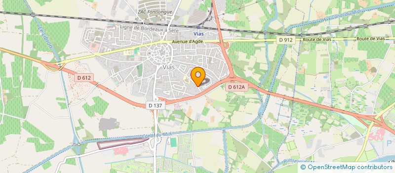 localisation de l'entreprise CHUECOS DAVID  VIAS