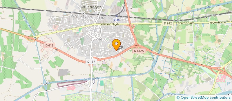 localisation de l'entreprise CHUECOS NATHALIE  VIAS