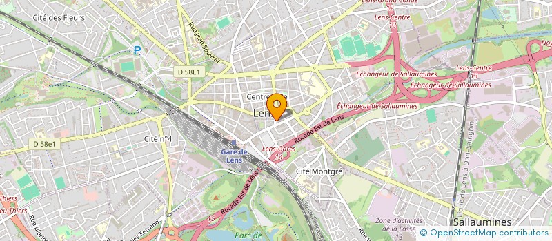 localisation de l'entreprise CHUFIISHOP BARBER  LENS