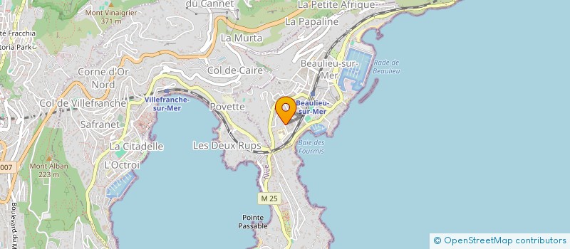 localisation de l'entreprise CHUKOKKALA à BEAULIEU-SUR-MER