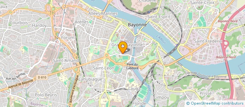localisation de l'entreprise CHUMMY à BAYONNE