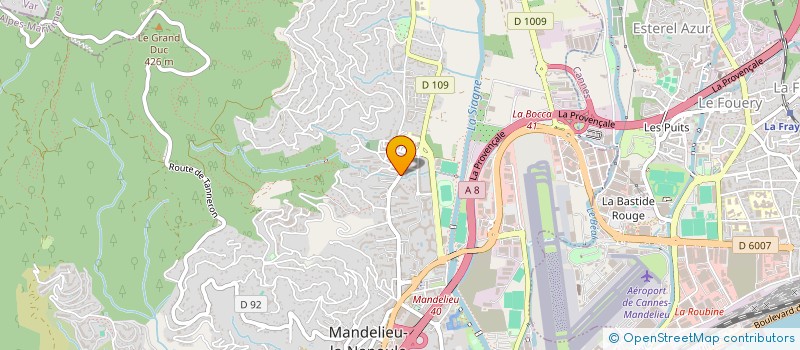 localisation de l'entreprise CHUN CORPORATE  VALBONNE