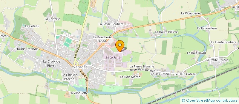 localisation de l'entreprise CHUP'S CAR  LOIREAUXENCE