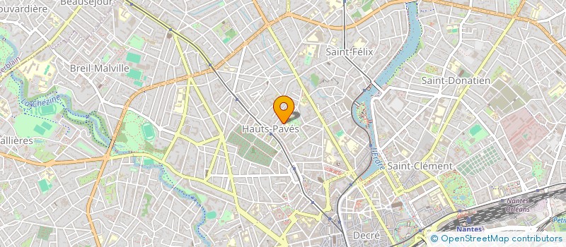 localisation de l'entreprise CHUPIN AMENAGEMENT à NANTES