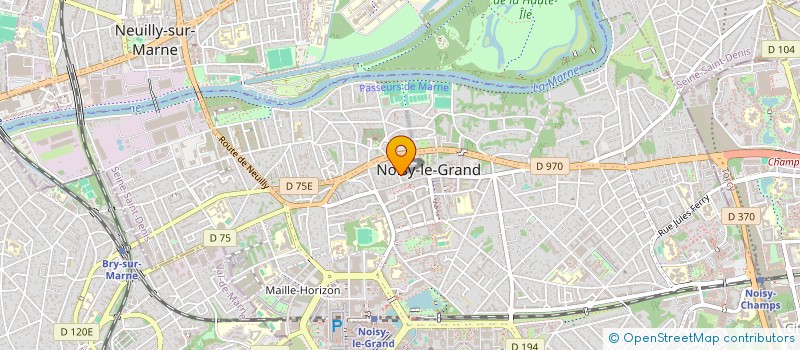 localisation de l'entreprise CHUPINHAS à NOISY-LE-GRAND
