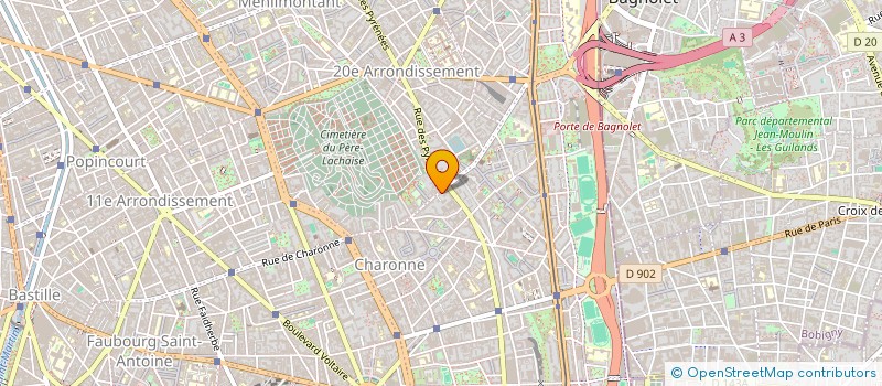 localisation de l'entreprise CHUR ALTERNANCE  PARIS