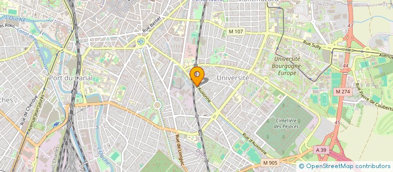 localisation de l'entreprise CHUR GAMES  DIJON