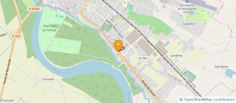 localisation de l'entreprise CHURCH  MARMANDE