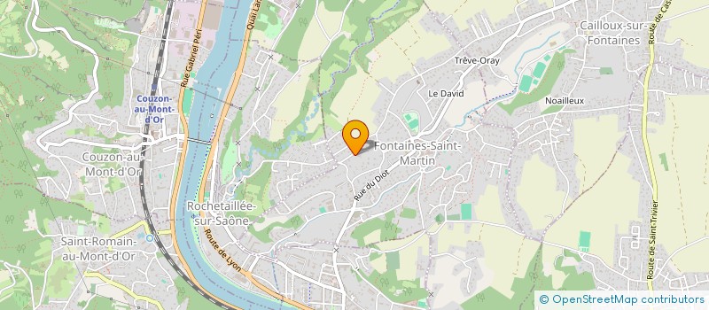 localisation de l'entreprise CHURCHILL  FONTAINES-SAINT-MARTIN