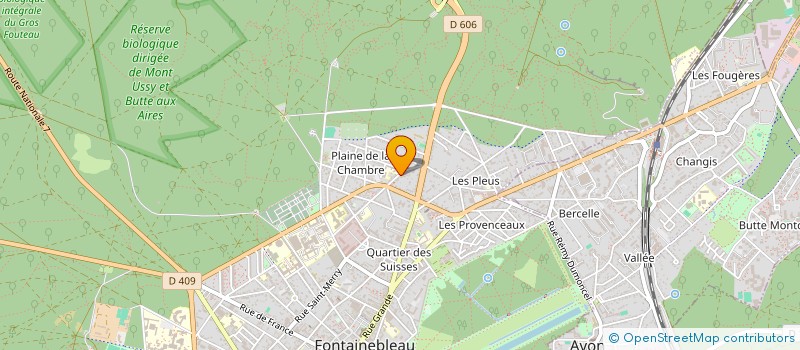 localisation de l'entreprise CHURINGO à FONTAINEBLEAU