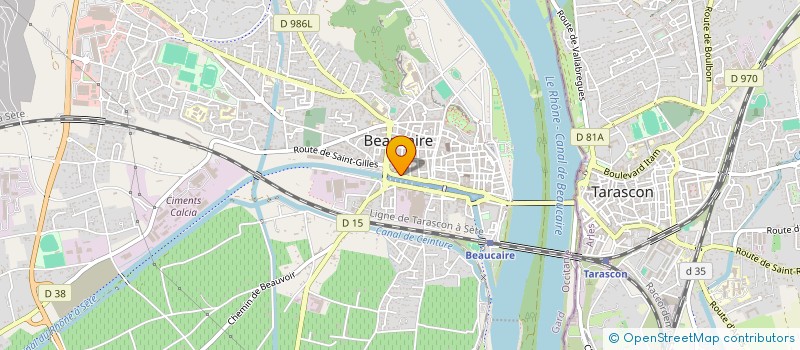 localisation de l'entreprise CHURRASQUEIRA à BEAUCAIRE