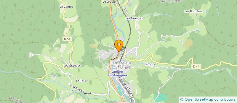 localisation de l'entreprise CHURRASQUEIRA CENTRALE MIKA  LAMURE-SUR-AZERGUES