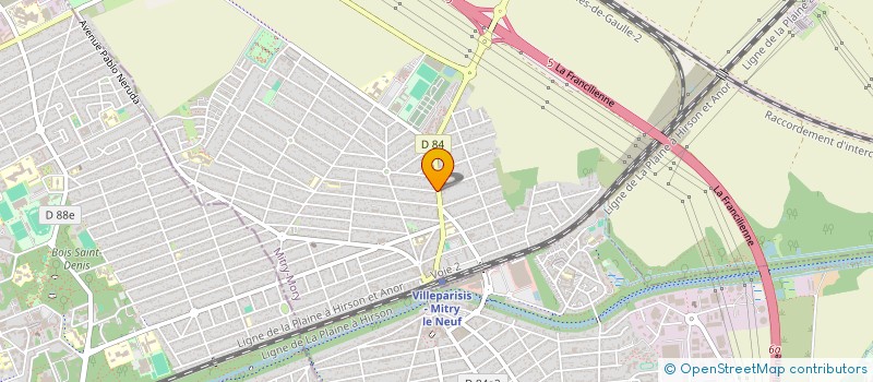 localisation de l'entreprise CHURRASQUEIRA PETISKO'S  MITRY-MORY