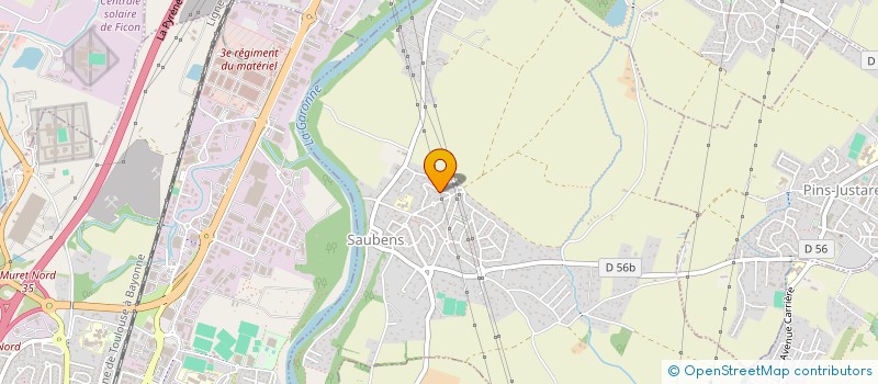 localisation de l'entreprise CHUT DOULEUR  SAUBENS