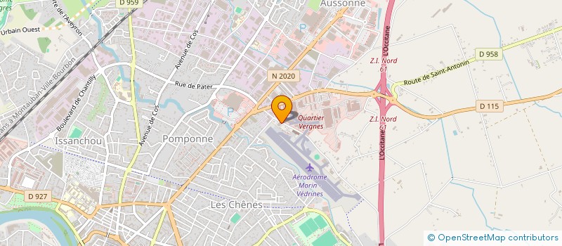 localisation de l'entreprise CHUTID  MONTAUBAN