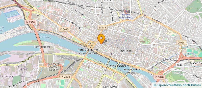 localisation de l'entreprise CHUUT à ROUEN