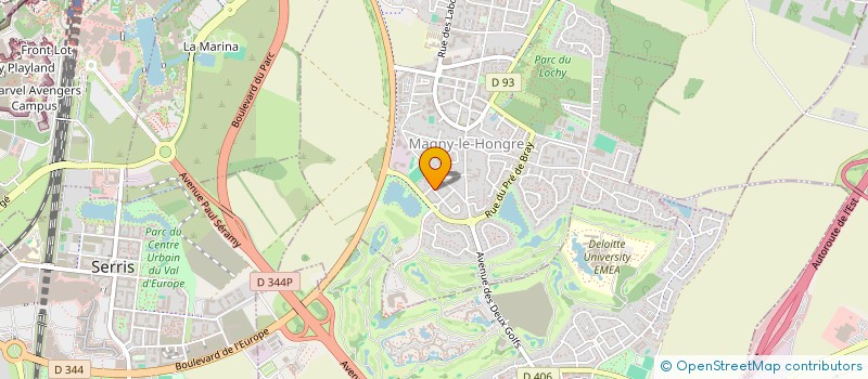 localisation de l'entreprise CHV FRANCE CONSEIL à MAGNY-LE-HONGRE