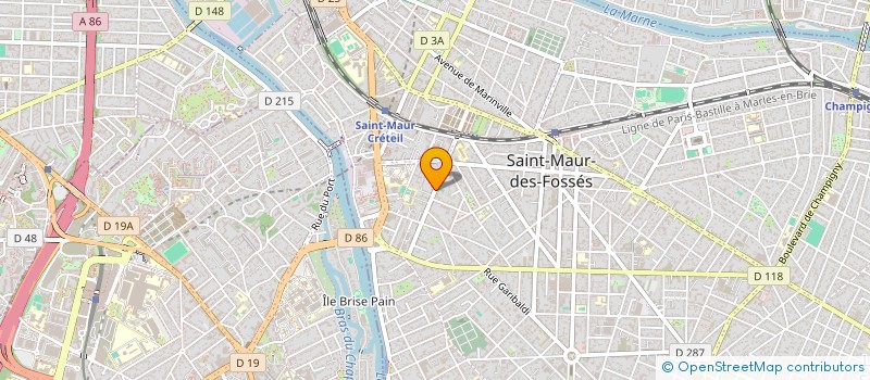 localisation de l'entreprise CHW à SAINT-MAUR-DES-FOSSES