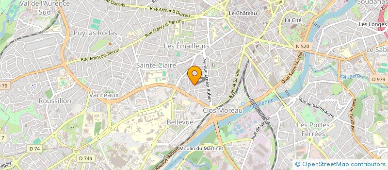 localisation de l'entreprise CHW CAPITAL à LIMOGES
