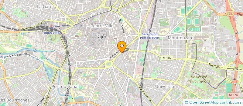 localisation de l'entreprise CHW CELLARS EUROPE  DIJON