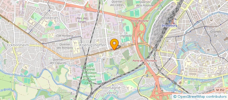 localisation de l'entreprise CHWA'MILY  STRASBOURG