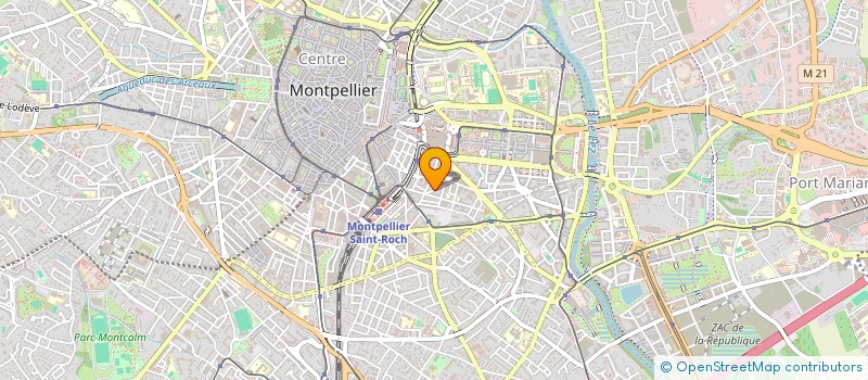 localisation de l'entreprise CHWANES à MONTPELLIER