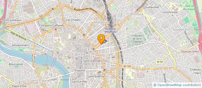 localisation de l'entreprise CHWARTZ ET ASSOCIES  TOULOUSE