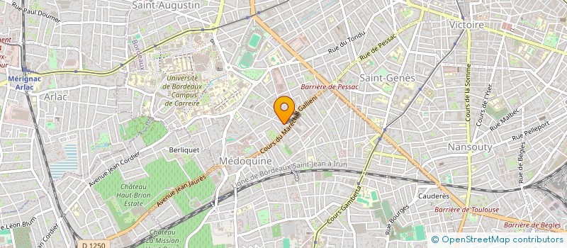 localisation de l'entreprise CI 33 AUDIT  BORDEAUX