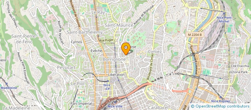localisation de l'entreprise CI 4 AVENUE JOLIETTE à NICE
