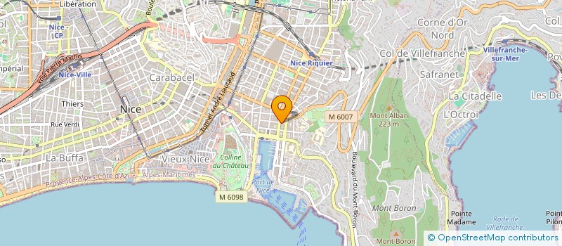 localisation de l'entreprise CI 4 RUE LASCARIS à NICE