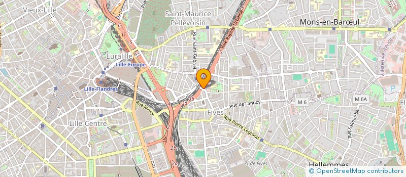 localisation de l'entreprise CI ALLENDE à LILLE