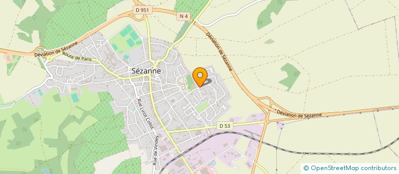 localisation de l'entreprise CI BAT à SEZANNE