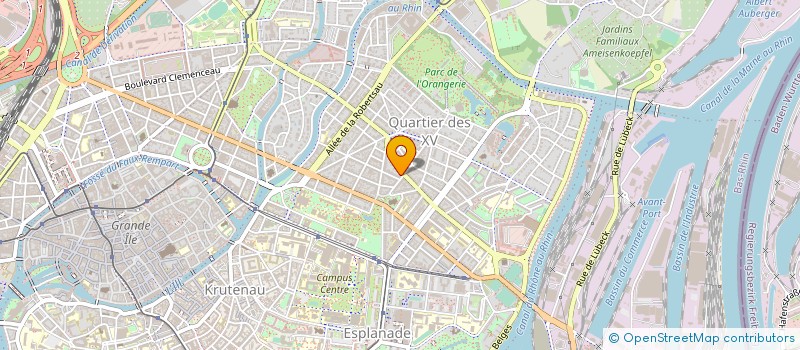 localisation de l'entreprise CI COMPAGNIE IMMOBILIERE à STRASBOURG