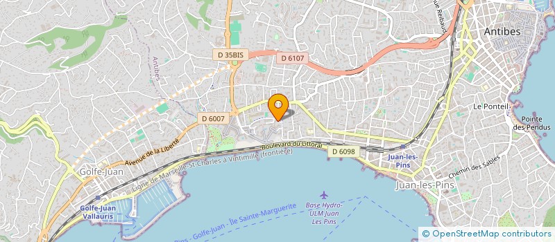 localisation de l'entreprise CI-CONSULTING  VILLENEUVE-LOUBET