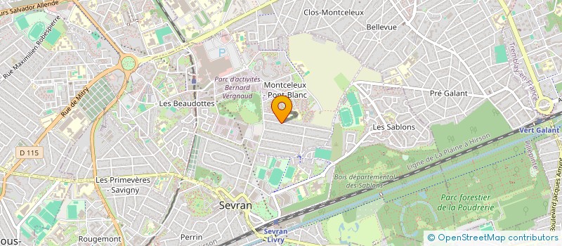 localisation de l'entreprise CI DRIVER à SEVRAN