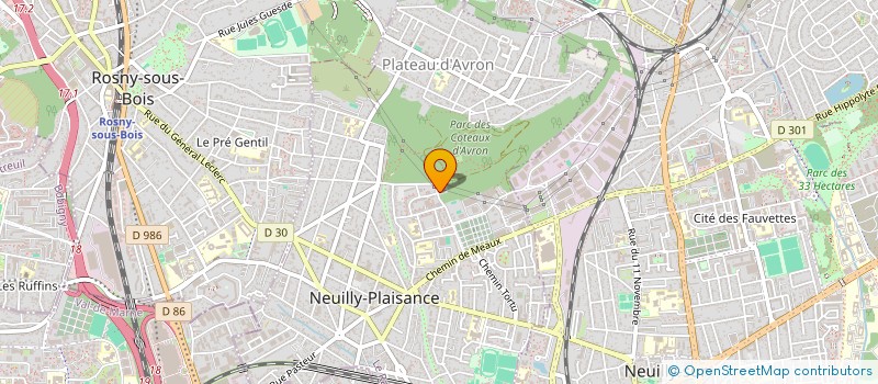 localisation de l'entreprise CI EXPO + à NEUILLY-PLAISANCE