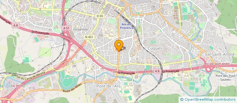 localisation de l'entreprise CI-FLEX à AIX-EN-PROVENCE