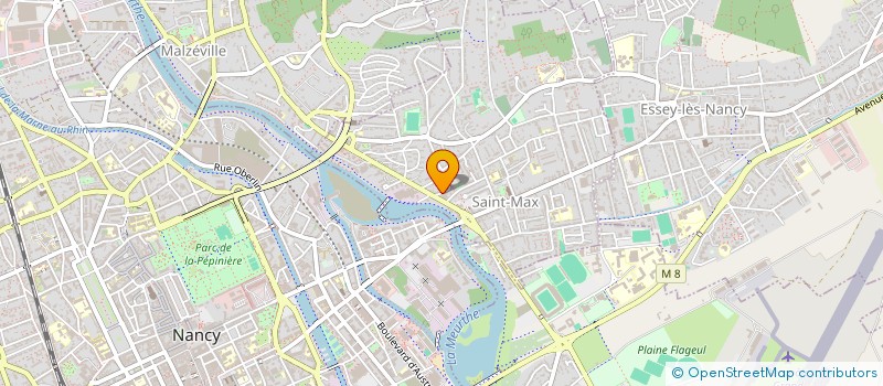 localisation de l'entreprise CI IMMO  SAINT-MAX