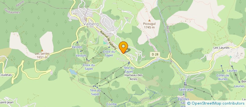 localisation de l'entreprise CI L'AIGLON  PEONE