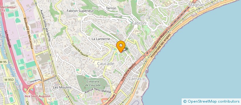 localisation de l'entreprise CI LE CORAIL à NICE