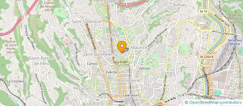 localisation de l'entreprise CI LE FLORE à NICE
