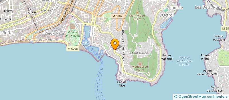 localisation de l'entreprise CI LE PRESIDENT à NICE